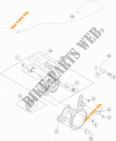 REAR BRAKE CALIPER for KTM 1290 SUPER DUKE R SPECIAL EDITION ABS 2016