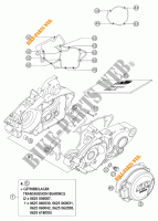 CRANKCASE for KTM 125 SX 2004