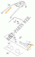 ACCESSORIES for KTM 125 SX 2001