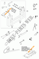 SPECIFIC TOOLS (ENGINE) for KTM 125 SX 2001