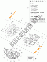 CRANKCASE for KTM 450 SX-F FACTORY EDITION 2013