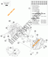 CRANKCASE for KTM 450 SX-F 2012