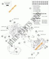 CRANKCASE for KTM 450 SX-F 2010