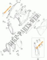 AIR FILTER for KTM 350 SX-F 2016