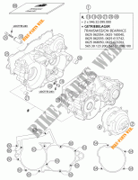 CRANKCASE for KTM 250 SX 2003
