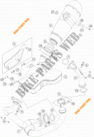 EXHAUST for KTM 1290 SUPER DUKE R BLACK ABS 2016