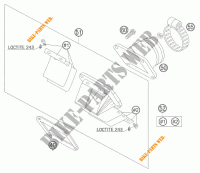 REED VALVE CASE for KTM 105 SX 2004
