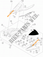 SWINGARM for KTM 1290 SUPER DUKE R BLACK ABS 2016