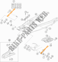 SWINGARM for KTM 85 SX 19/16 2018