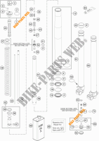 FRONT FORK (PARTS) for KTM 85 SX 19/16 2017
