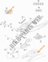 SWINGARM for KTM 85 SX 19/16 2017