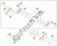 REAR BRAKE CALIPER for KTM 65 SX 2015