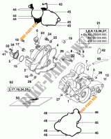 CRANKCASE for KTM 60 SX 2000