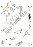 SPECIFIC TOOLS (ENGINE) for KTM 60 SX 2000