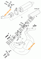 EXHAUST for KTM 60 SX 1998
