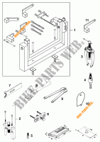 SPECIFIC TOOLS (ENGINE) for KTM 60 SX 1998