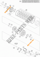 CLUTCH for KTM 1290 SUPER DUKE R ORANGE ABS 2015