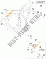 FRAME for KTM 50 SXS 2012