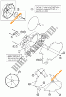 CLUTCH COVER for KTM 990 SUPER DUKE R 2011