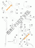 HANDLEBAR / CONTROLS for KTM 990 SUPER DUKE R 2010