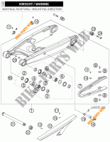 SWINGARM for KTM 990 SUPER DUKE R 2010