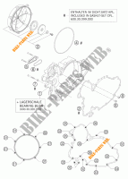 CLUTCH COVER for KTM 990 SUPER DUKE R 2007