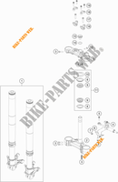 FRONT FORK / TRIPLE CLAMP for KTM 790 DUKE ORANGE 2020