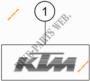 STICKERS for KTM 1290 SUPER ADVENTURE S ORANGE 2020