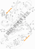 EXHAUST for KTM 1290 SUPER DUKE GT ORANGE 2018