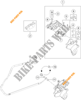 REAR BRAKE CALIPER for KTM 1290 SUPER ADVENTURE R 2020