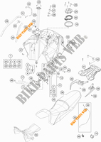 TANK / SEAT for KTM 1290 SUPER ADVENTURE R 2020