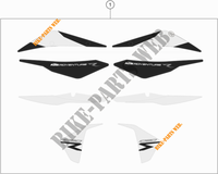 STICKERS for KTM 1090 ADVENTURE R 2019