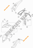 PLASTICS for KTM FREERIDE E-XC 2019