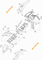 PLASTICS for KTM FREERIDE 250 F 2020
