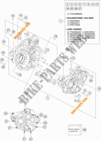 CRANKCASE for KTM 350 EXC-F SIX DAYS CKD 2019