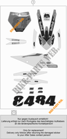 STICKERS for KTM 450 SX-F HERLINGS REPLICA 2019