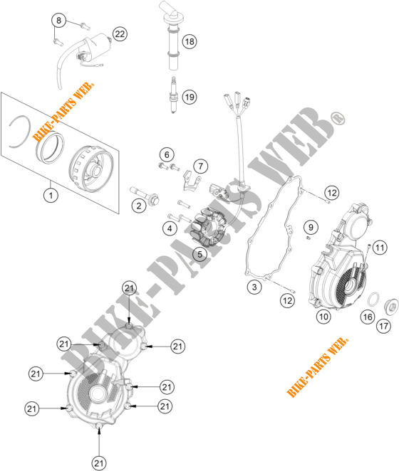 IGNITION SYSTEM for KTM 350 SX-F 2019
