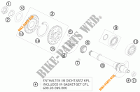 BALANCER SHAFT for KTM 990 SUPER DUKE WHITE 2008