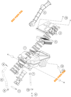 AIR FILTER for KTM 200 DUKE ORANGE NON ABS - IKD 2020