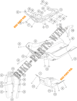 COVER for KTM 390 ADVENTURE ORANGE 2021