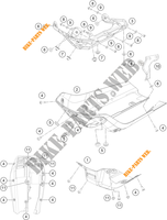 COVER for KTM 390 ADVENTURE WHITE - B.D. 2021