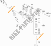 VALVES for KTM 890 ADVENTURE L BLACK 2021