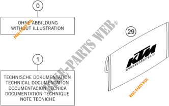 TOOL KIT / MANUALS / OPTIONS for KTM 690 SMC R 2021