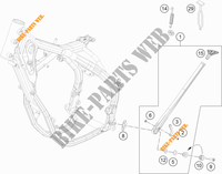 SIDE / MAIN STAND for KTM 350 EXC-F SIX DAYS CKD 2021