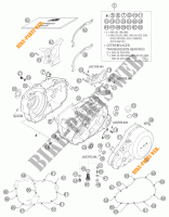 CRANKCASE for KTM 640 DUKE II YELLOW 2004