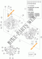 CRANKCASE for KTM 350 XCF-W 2022