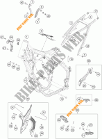 FRAME for KTM 350 XCF-W 2022