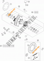 REAR WHEEL for KTM 350 XCF-W 2022