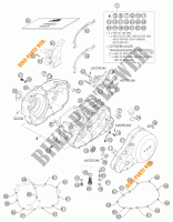CRANKCASE for KTM 640 DUKE II ORANGE 2003