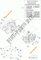 CRANKCASE for KTM 300 EXC SIX DAYS TPI CKD 2022